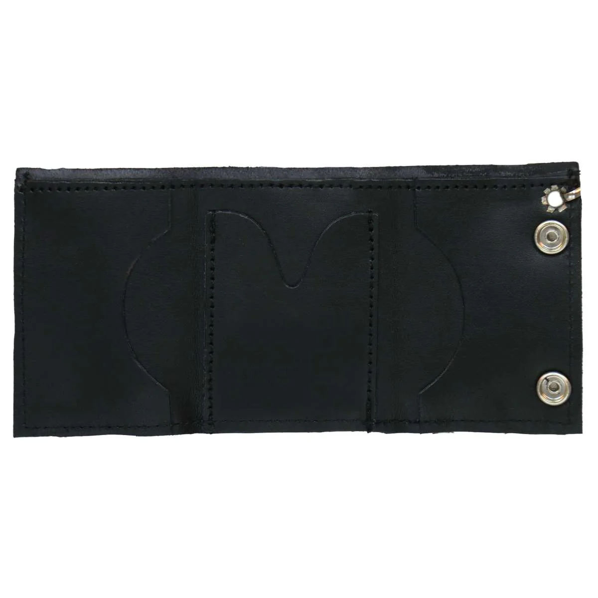 Hot Leathers Flame Wallet Tr-Fold Wallet WLB1003 - Image 2