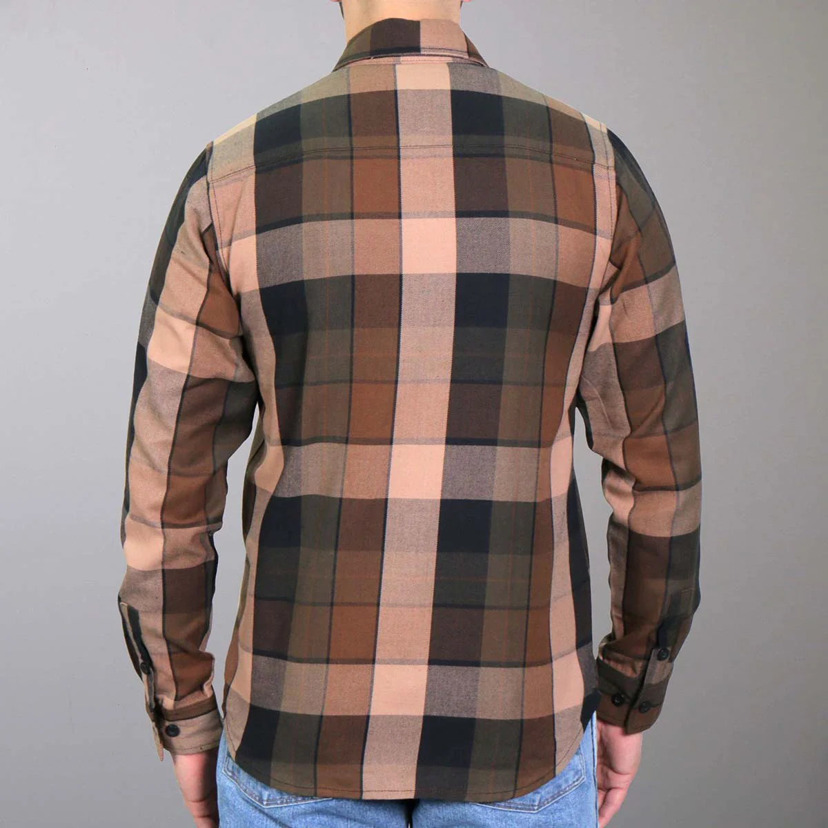 Hot Leathers FLM2013 Men's Sidewinder Flannel Long Sleeve Shirt - Image 2