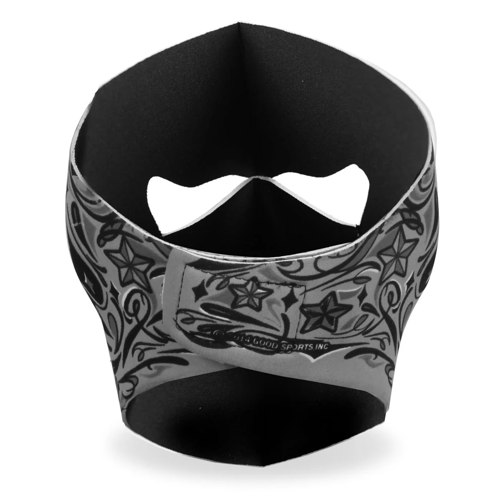 Hot Leathers FMA1027 Sugar Skull Face Mask - Image 5