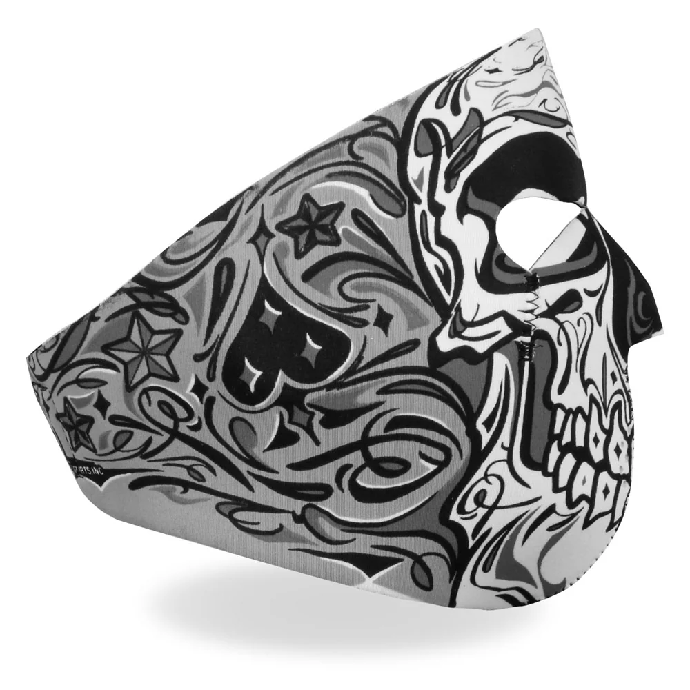 Hot Leathers FMA1027 Sugar Skull Face Mask - Image 6