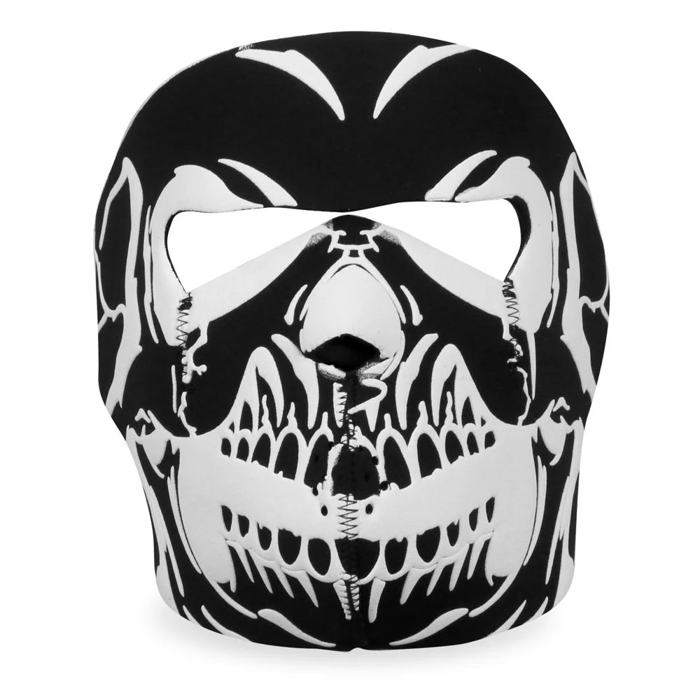 Hot Leathers FMA1028 Face Mask Puff Ink Skull - Image 2