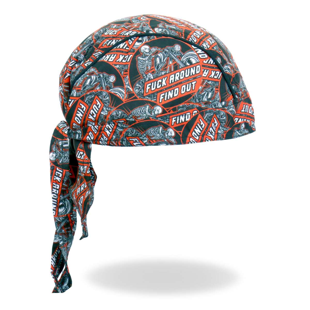 Hot Leathers Fuck Around Find Out Lightweight Headwrap HWH1123 - Image 4