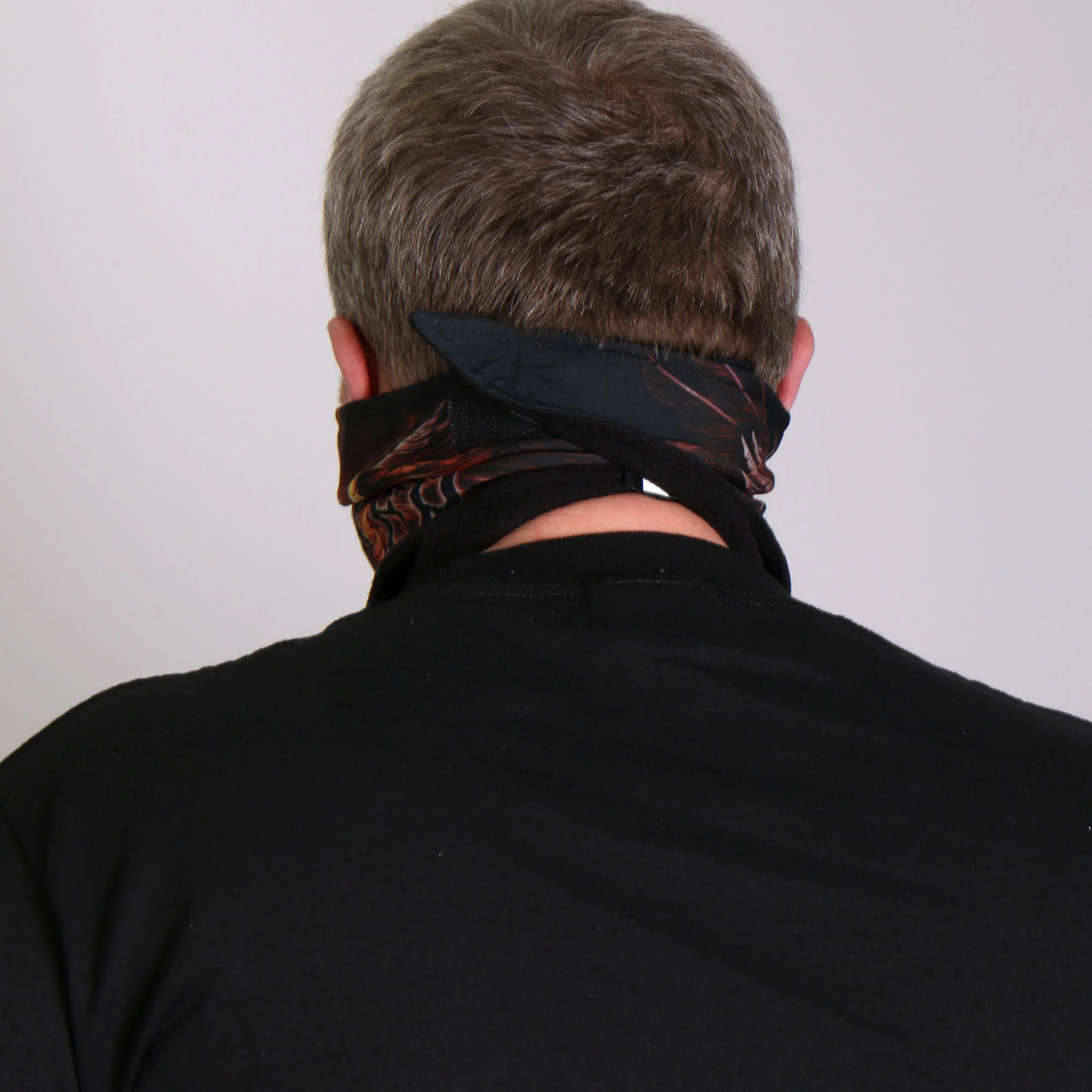Hot Leathers FWC1003 Storm Cloud Eagle Face Wrap Neck Warmer - Image 8