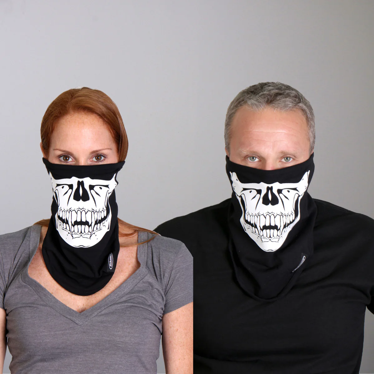 Hot Leathers FWS1013 Skull Vampire Face Mask - Image 6