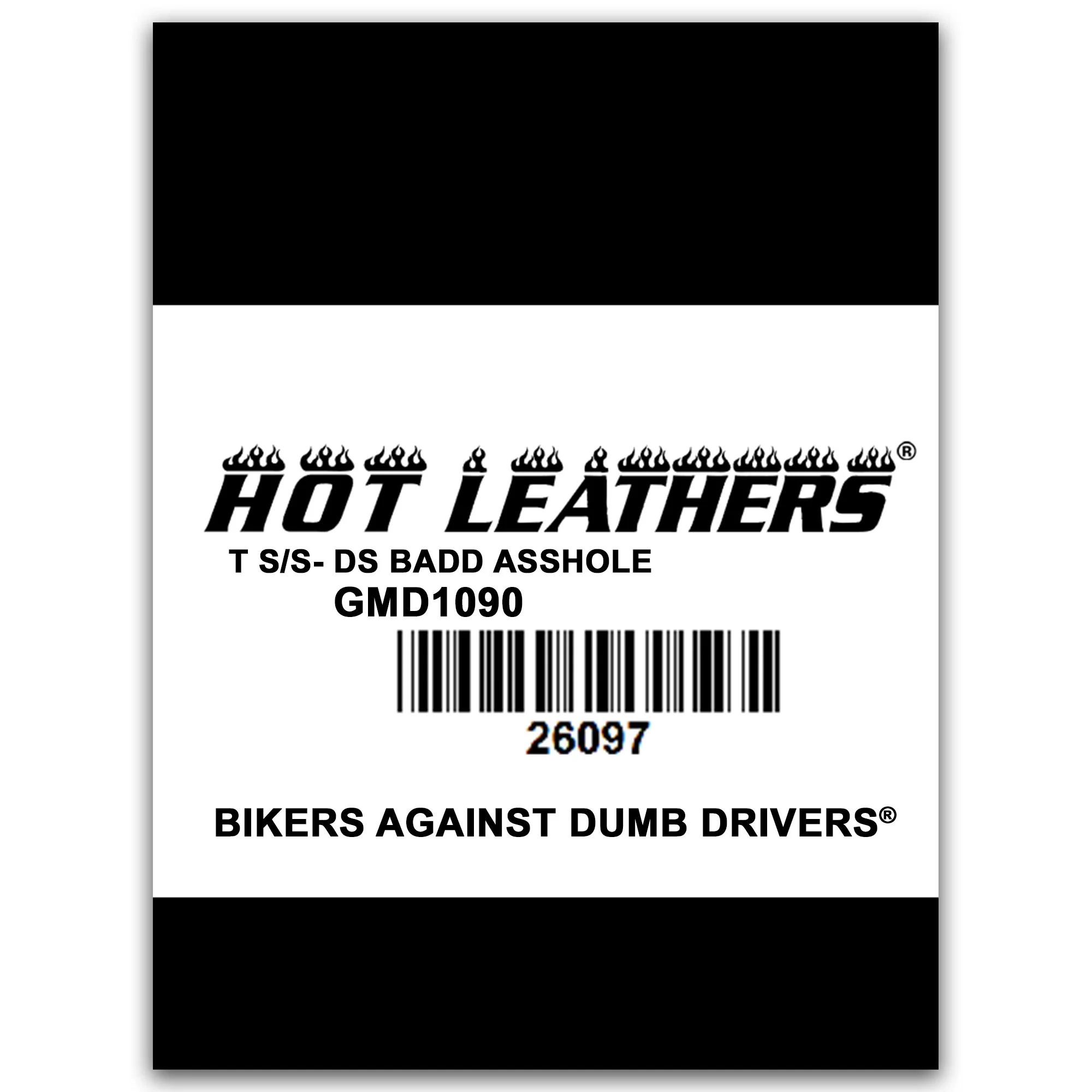Hot Leathers GMD1090 Mens 'Can You See Me Now A***' Safety Orange T-Shirt - Image 3