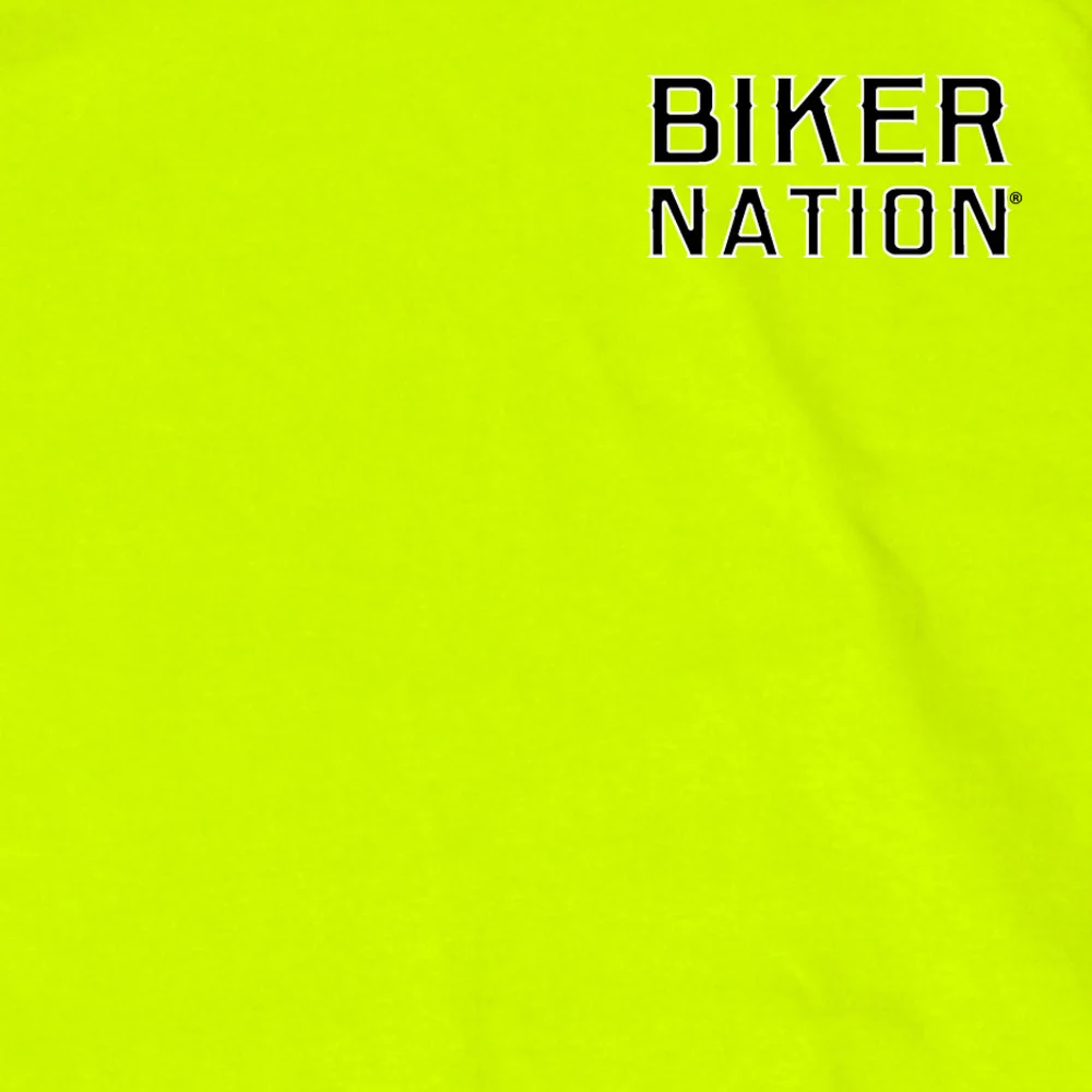 Hot Leathers GMD1435 Men's 'Put the Phone Down A**H***' Safety Green T-Shirt - Image 4