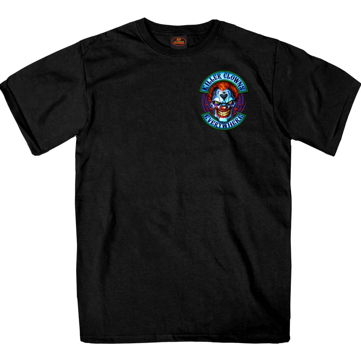 Hot Leathers GMD1518 Men's Black Killer Clowns Double Sided T-Shirt - Image 5