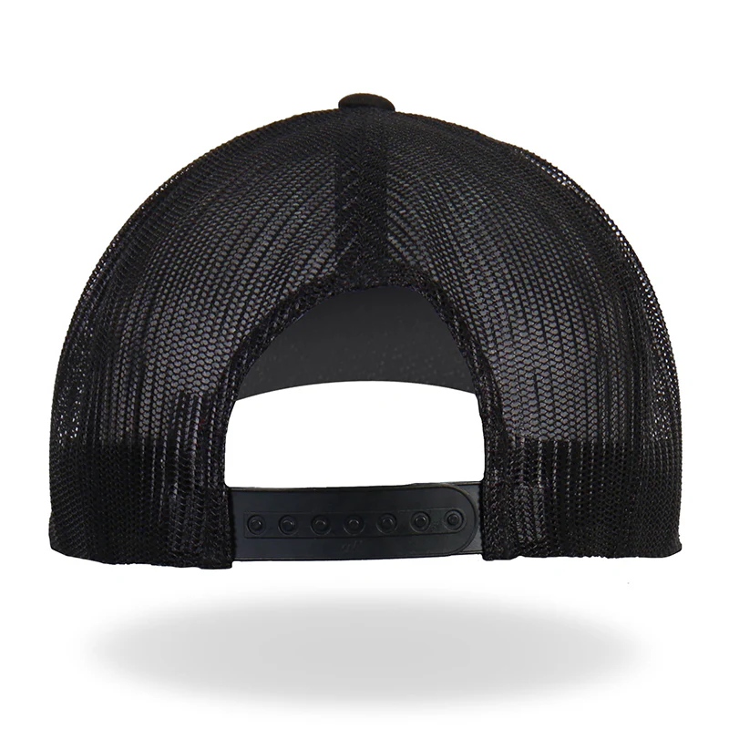 Hot Leathers GSH1019 Black ‘Assassin Rider’ Snap Back Hat - Image 4
