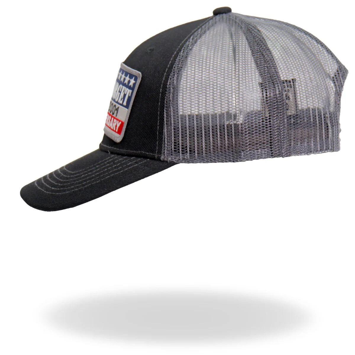 Hot Leathers GSH1038 9-11 Never Forget Truckers Hat - Image 5