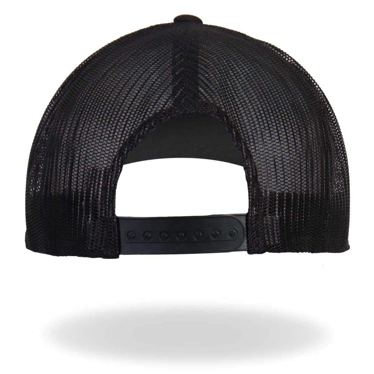 Hot Leathers GSH2005 Vintage American Flag All Black Snap Back Hat - Image 4