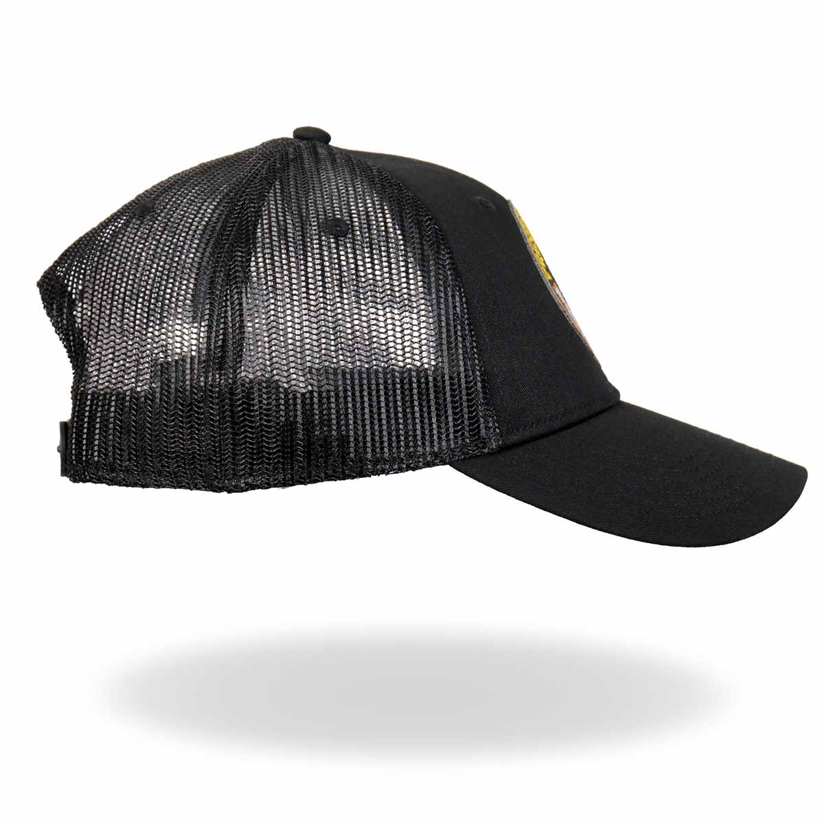 Hot Leathers GSH2008 Piss and Moan Club Black Snapback Hat - Image 5