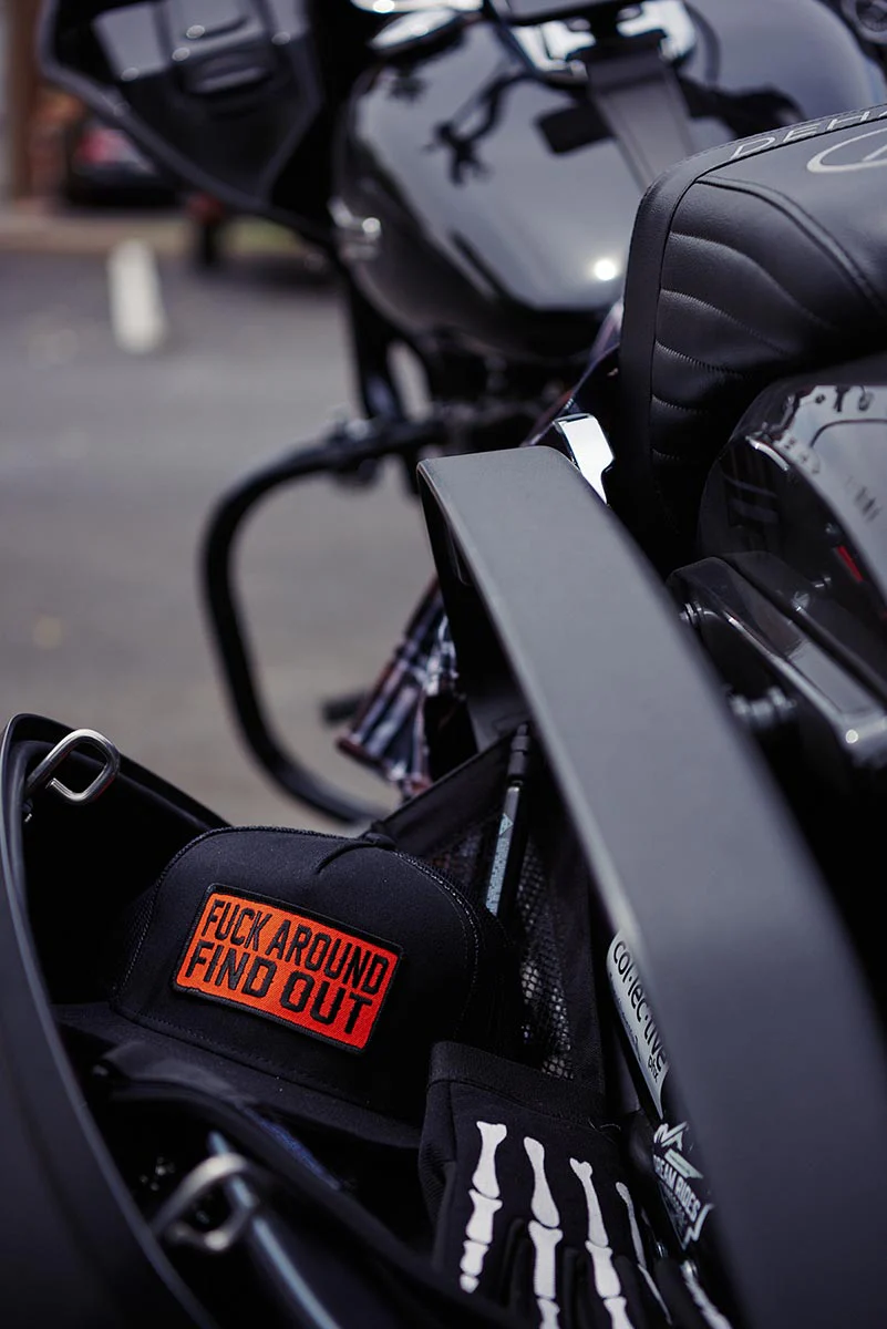 Hot Leathers GSH2010 Fuck Around Find Out Snapback Hat - Image 8