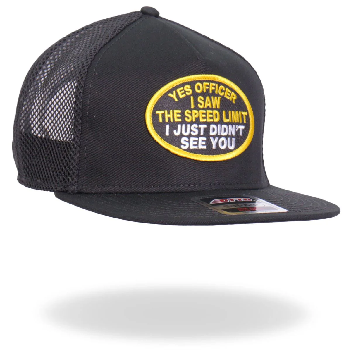 Hot Leathers GSH2019 Yes Officer Snapback Hat - Image 6