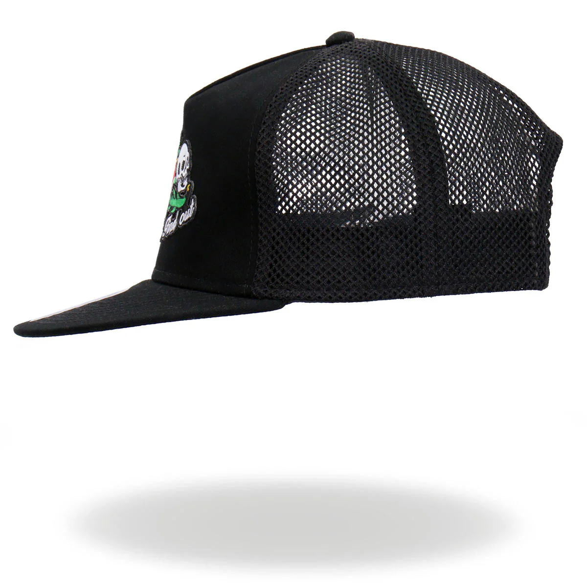 Hot Leathers GSH2026 Black Fuck Around Find Out Snapback Hat - Image 5
