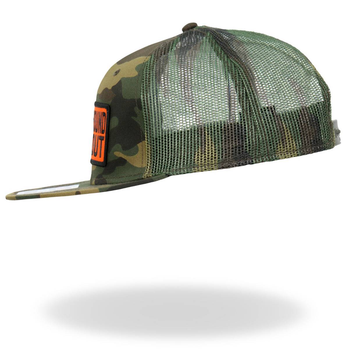 Hot Leathers GSH2044 Fuck Around Find Out Camo Snapback Hat - Image 2