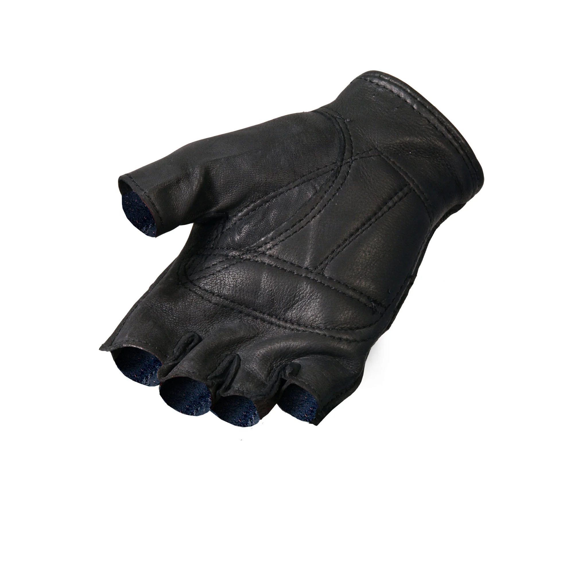 Hot Leathers GVD1005 Deerskin Fingerless Gloves - Image 2