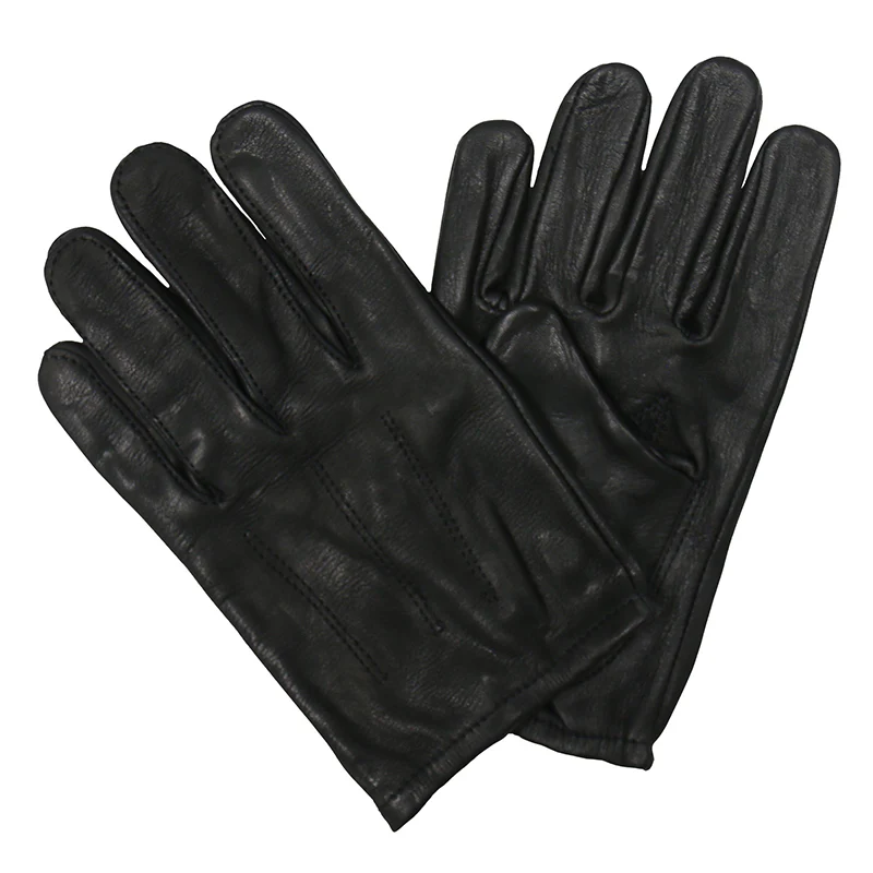 Hot Leathers GVD1014 Black Unlined Deerskin Driving Leather Gloves - Image 4