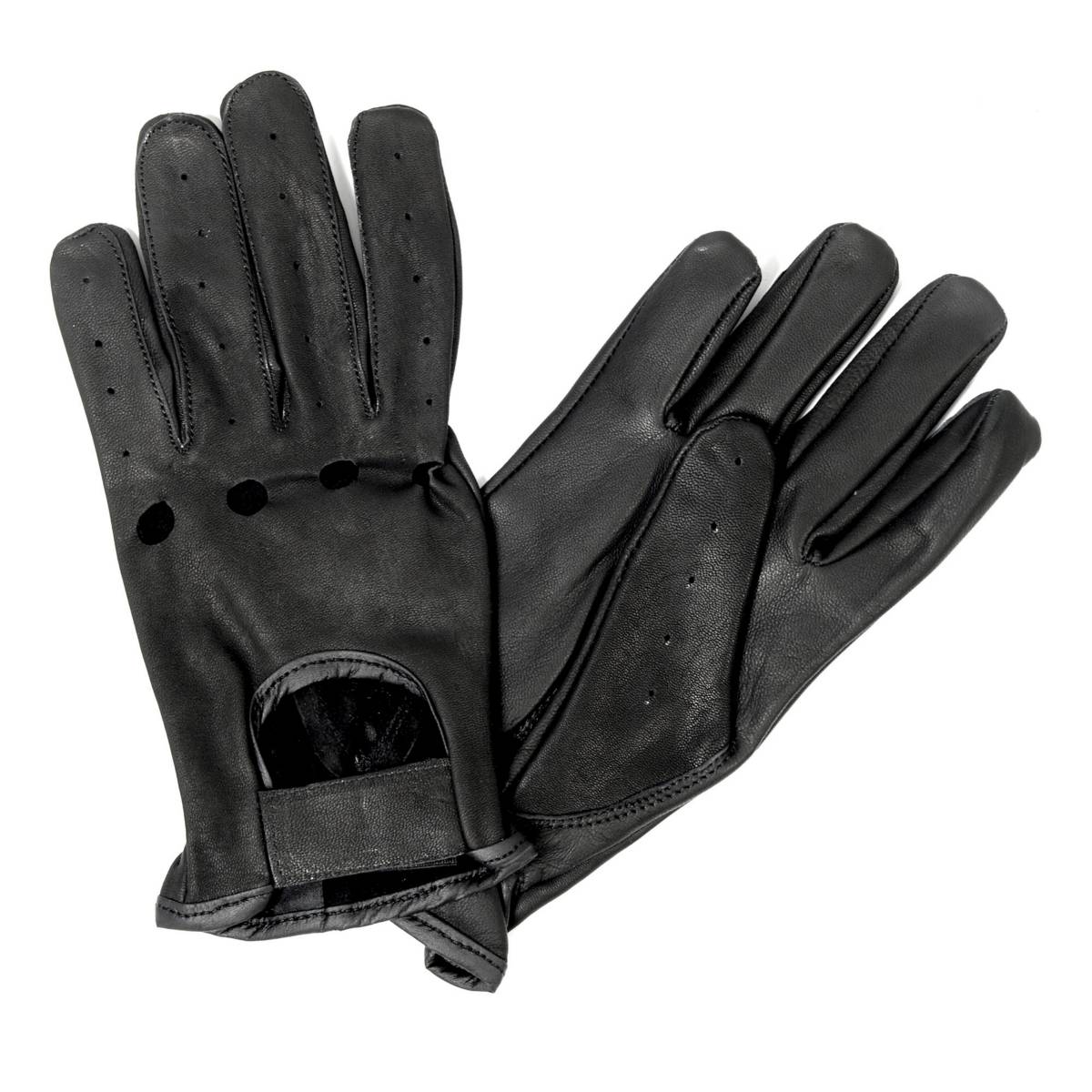 Hot Leathers GVM1009 Vented Unlined Leather Driving Glove - Image 2