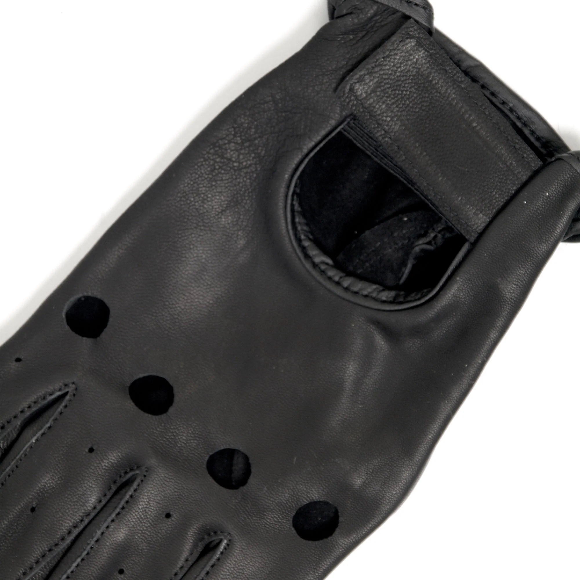 Hot Leathers GVM1009 Vented Unlined Leather Driving Glove - Image 4