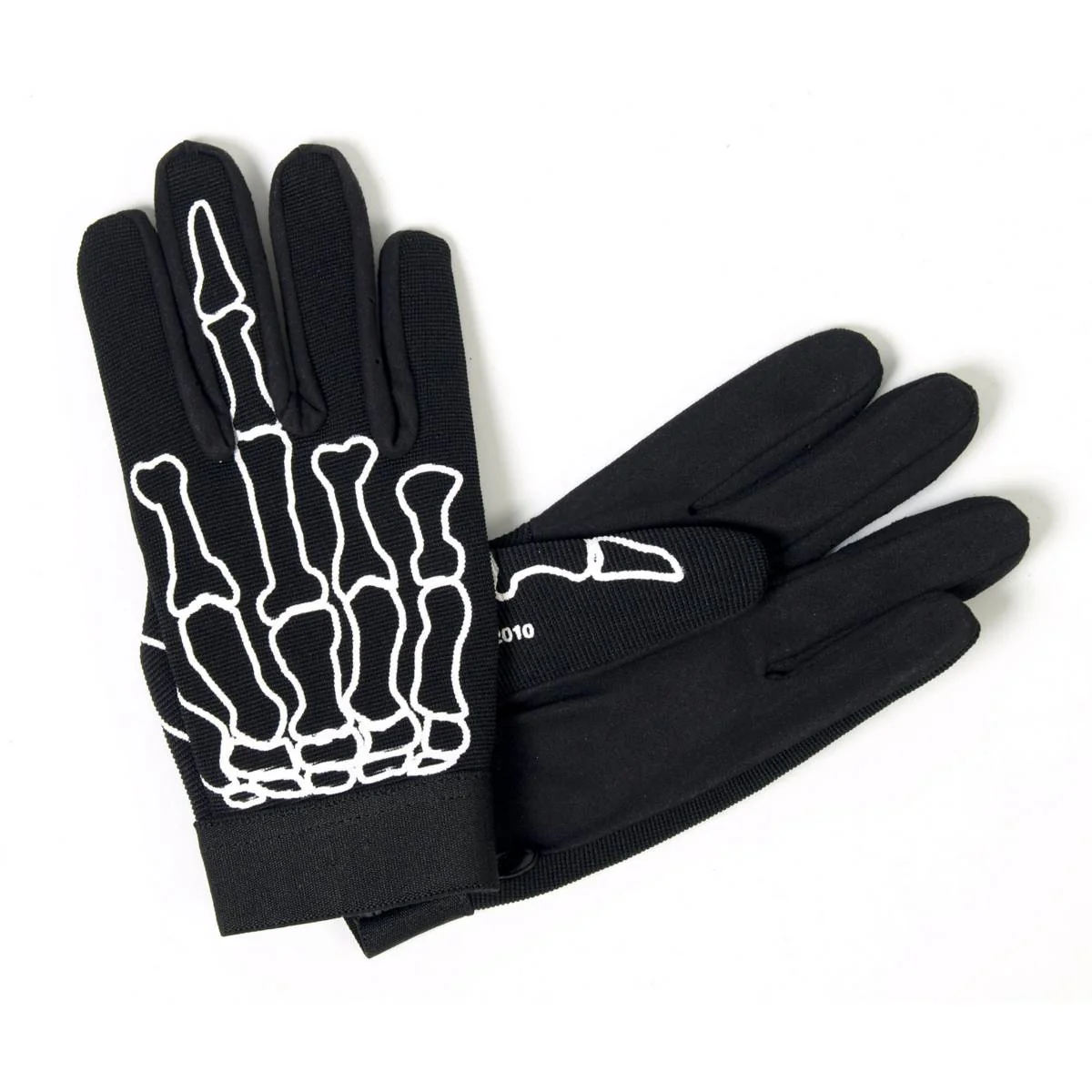 Hot Leathers GVM2011 Skeleton Finger Mechanics Gloves - Image 3