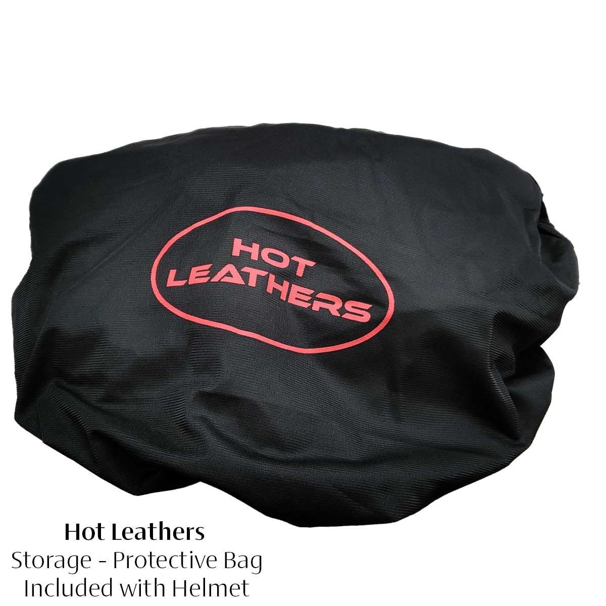 Hot Leathers HLD1007 Black Out Eagle Gloss Black Motorcycle DOT Skull Cap Half Helmet Biker - Image 10
