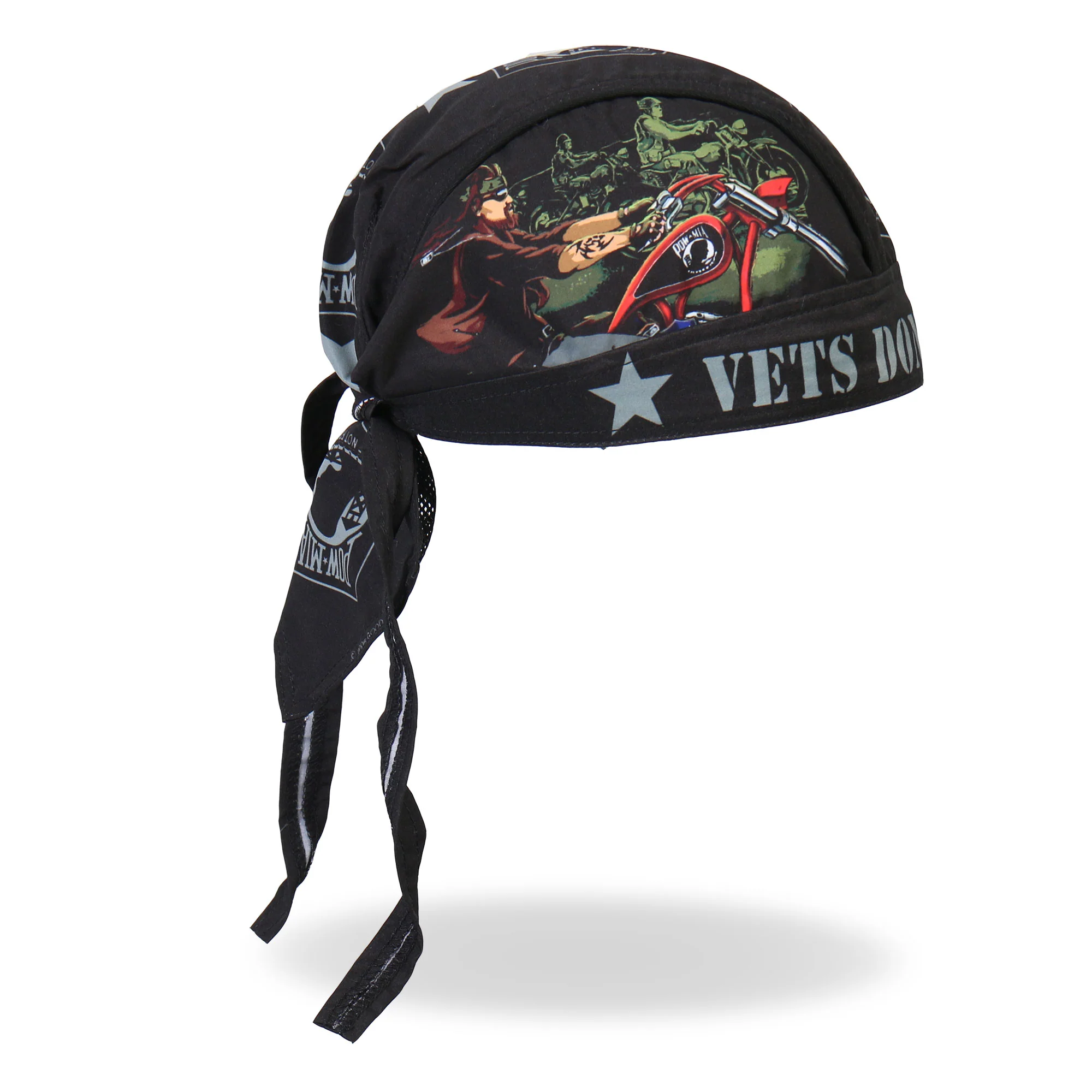 Hot Leathers HWH1015 Commemorative Veteran Headwrap - Image 3