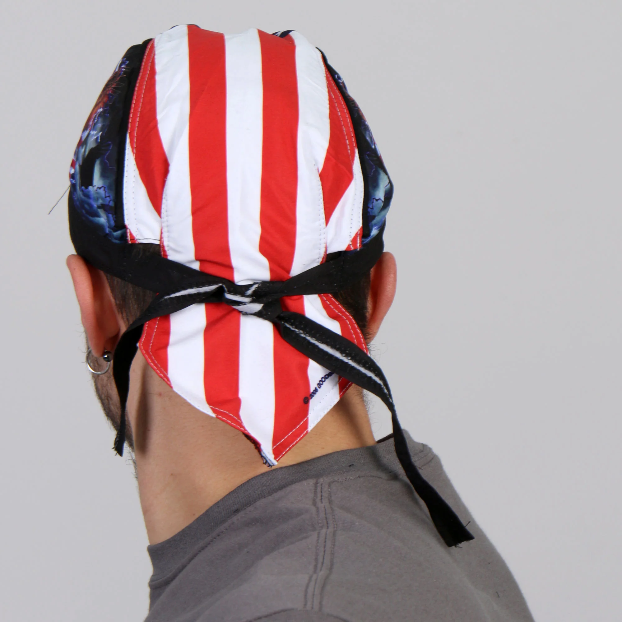 Hot Leathers HWH1017 Flag and Eagle Headwrap - Image 6