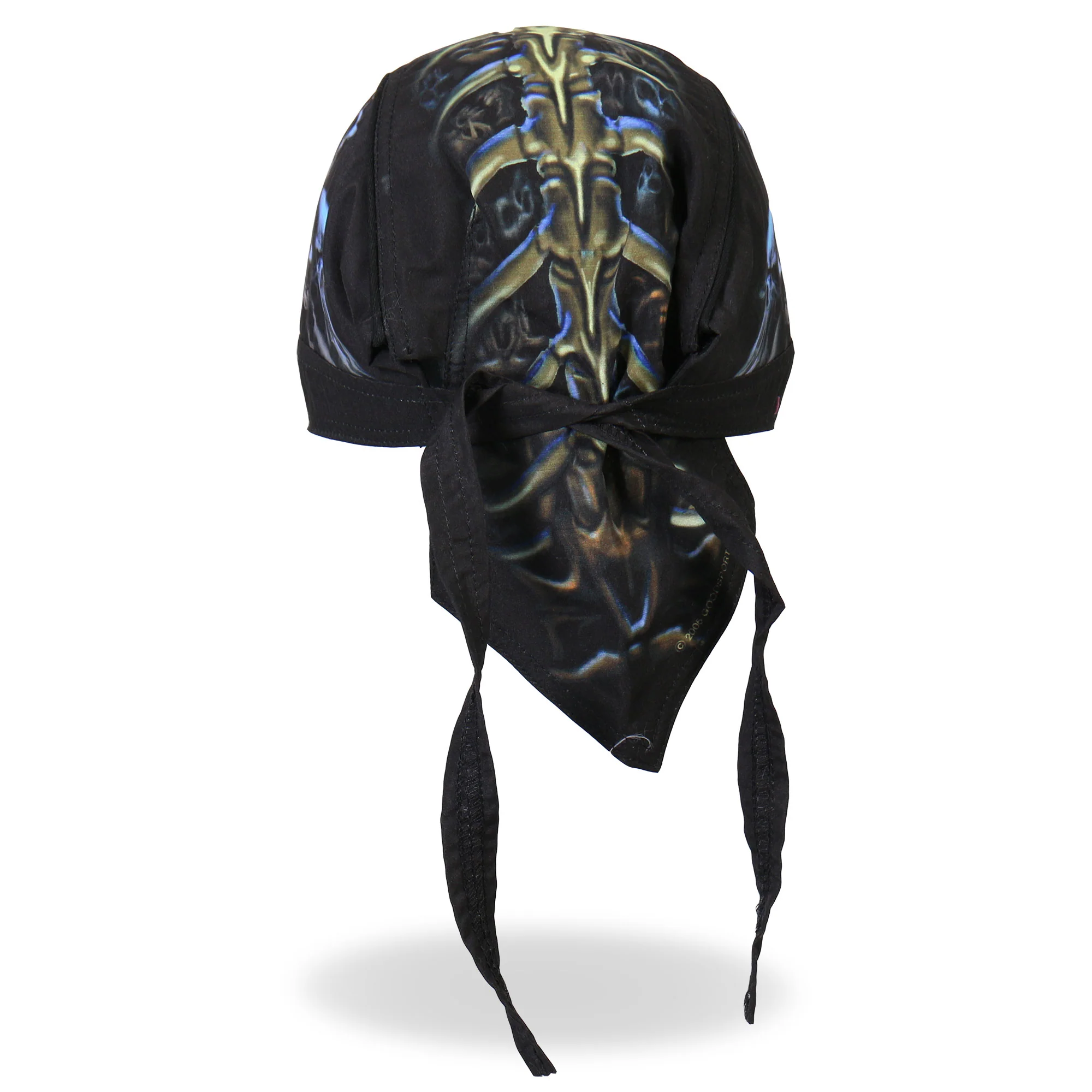 Hot Leathers HWH1019 Skull Cavern Headwrap - Image 2