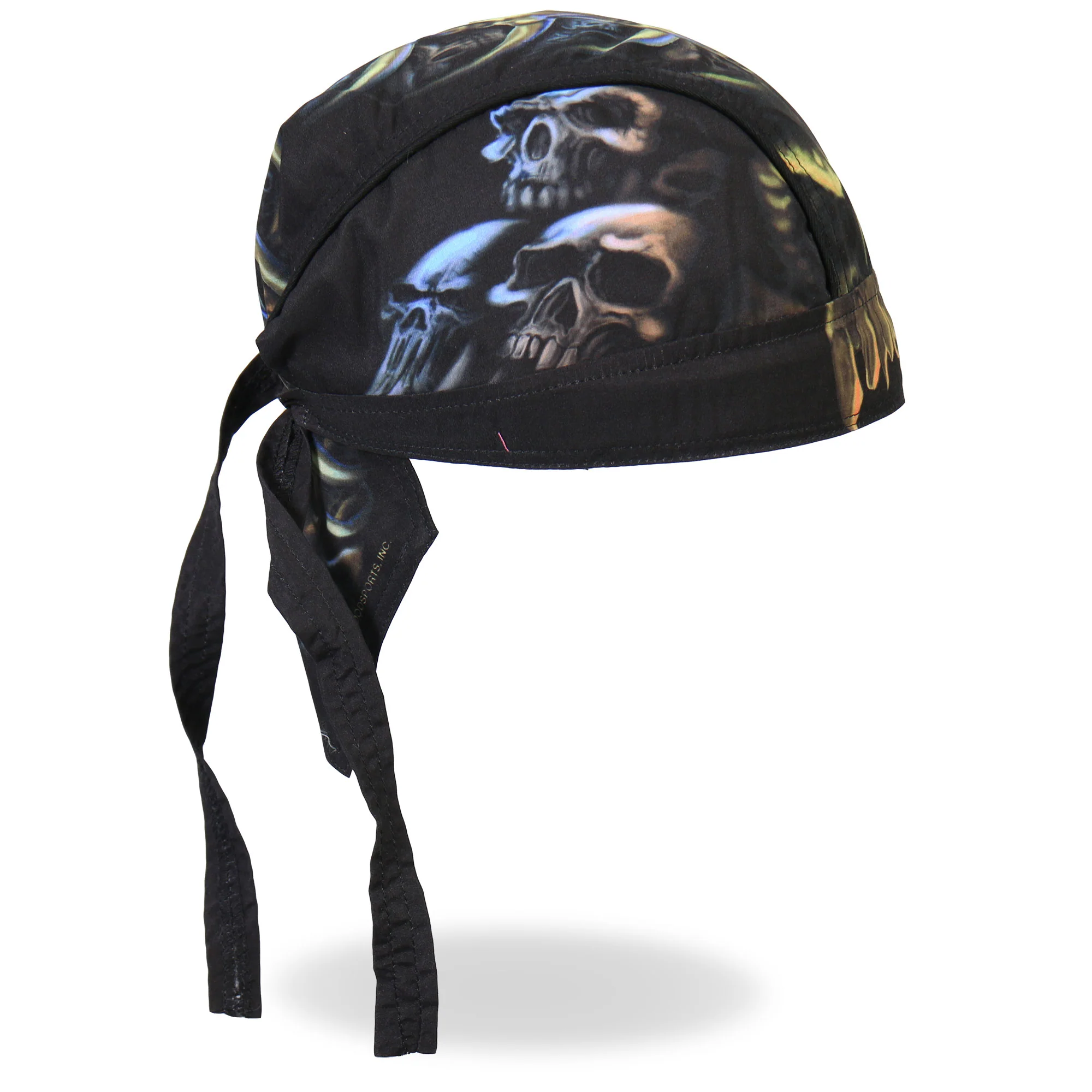 Hot Leathers HWH1019 Skull Cavern Headwrap - Image 3