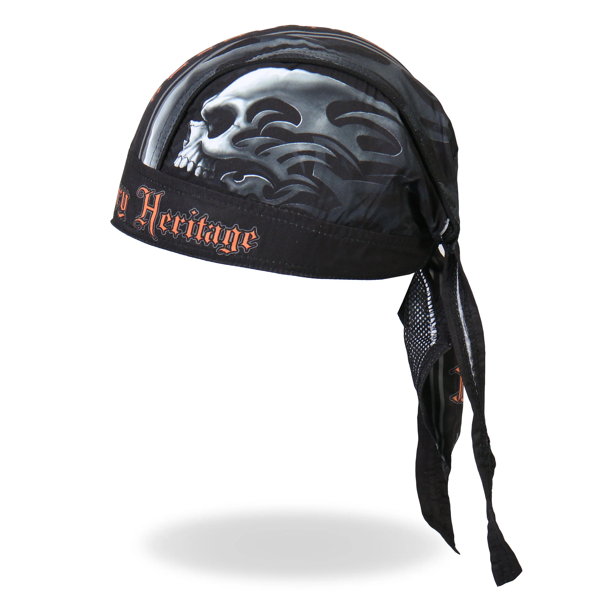 Hot Leathers HWH1047 Skull Face Headwrap - Image 2