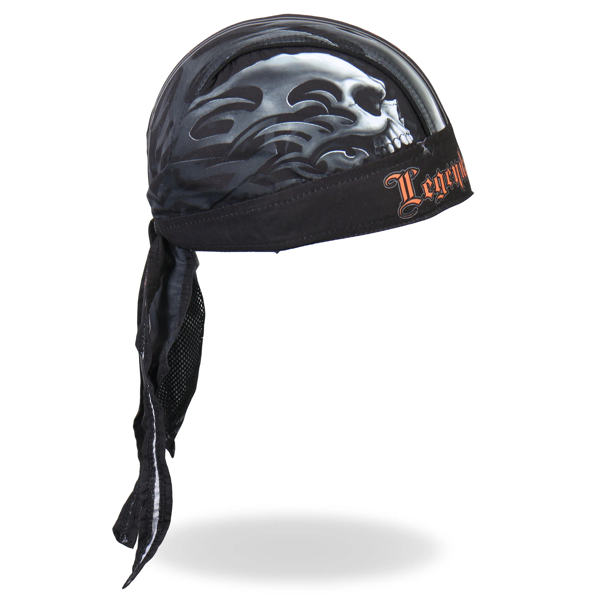 Hot Leathers HWH1047 Skull Face Headwrap - Image 4