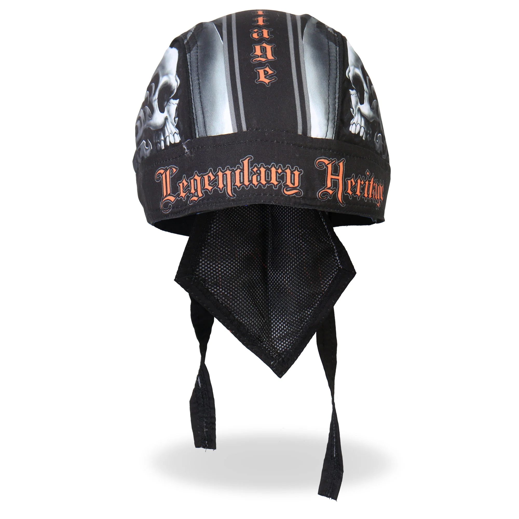 Hot Leathers HWH1047 Skull Face Headwrap - Image 5
