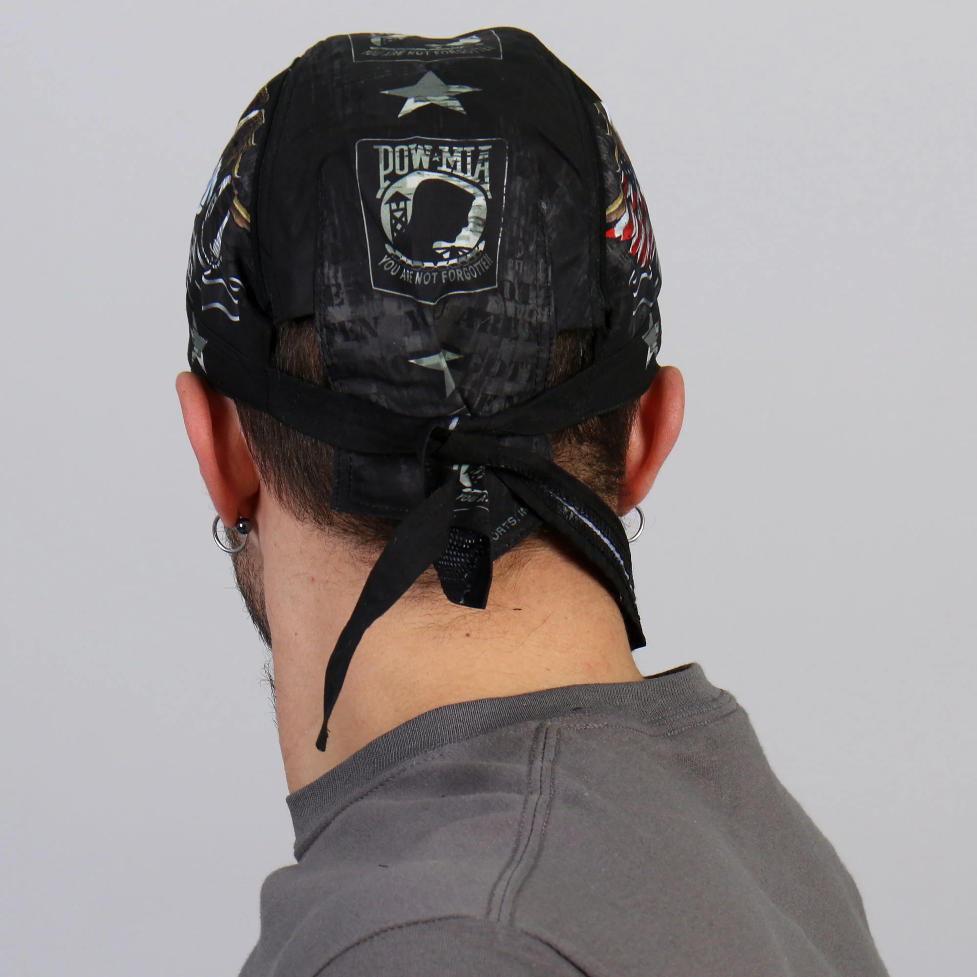 Hot Leathers HWH1055 Never Forgotten Headwrap - Image 5