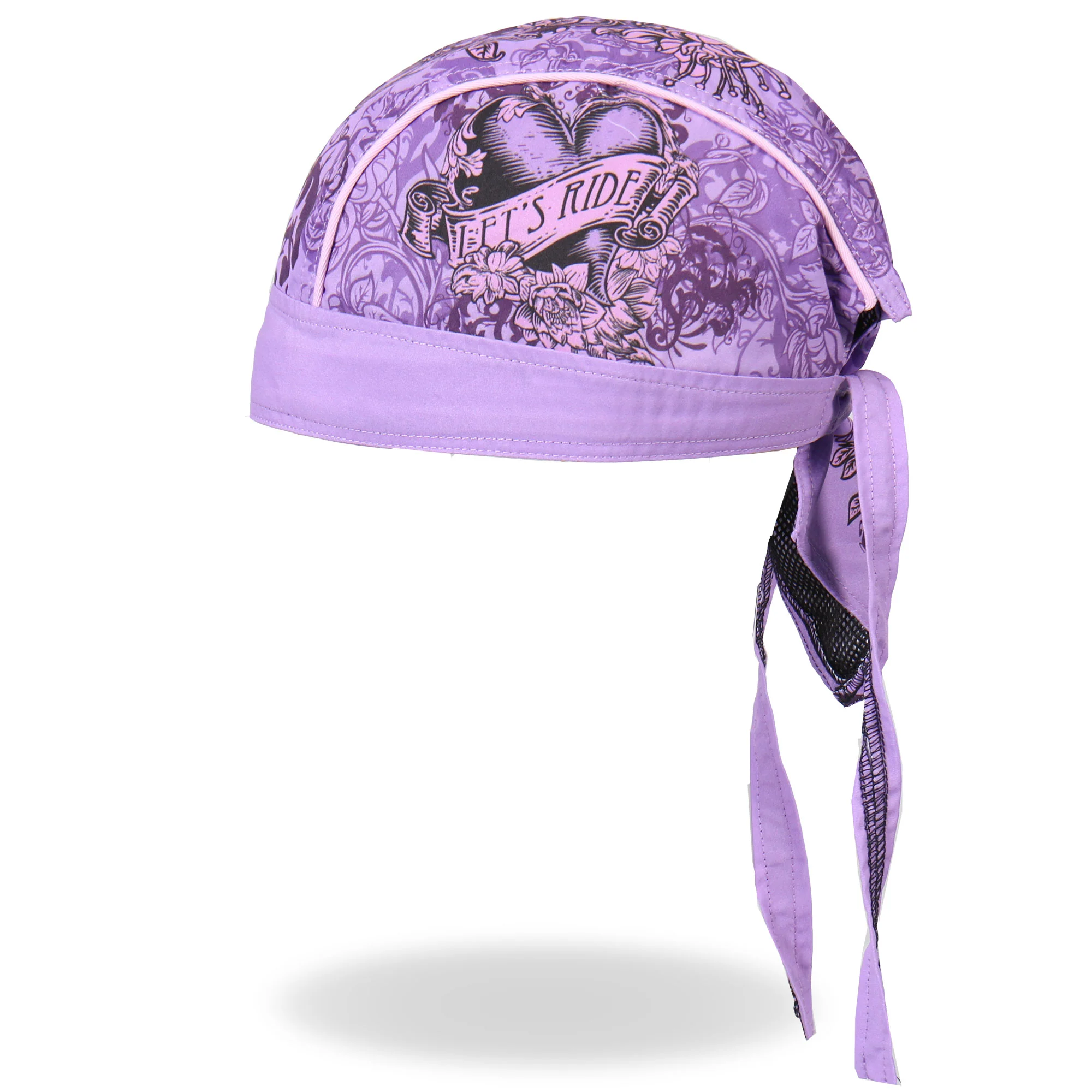 Hot Leathers HWH1060  Heart Headwrap - Image 2