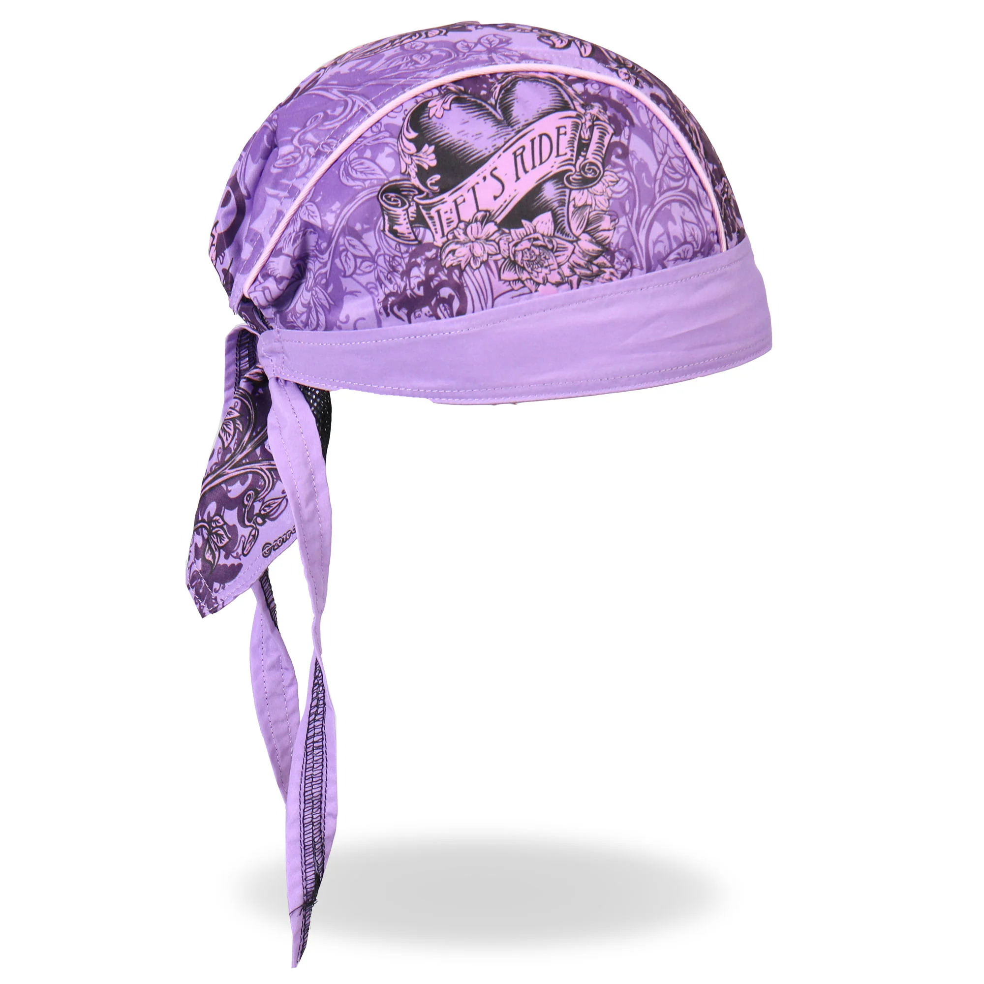 Hot Leathers HWH1060  Heart Headwrap - Image 4