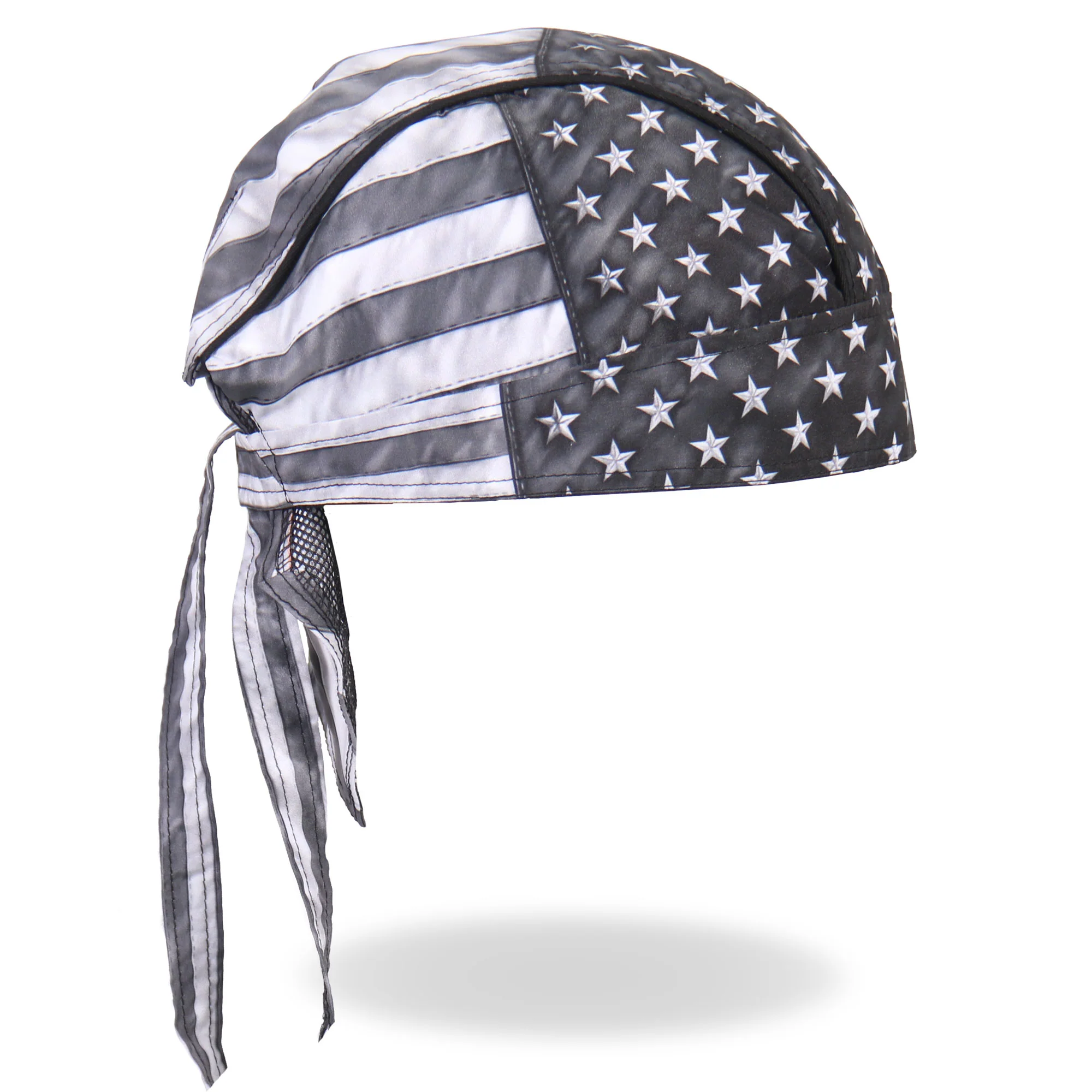 Hot Leathers HWH1092 Gray Flag Headwrap - Image 3