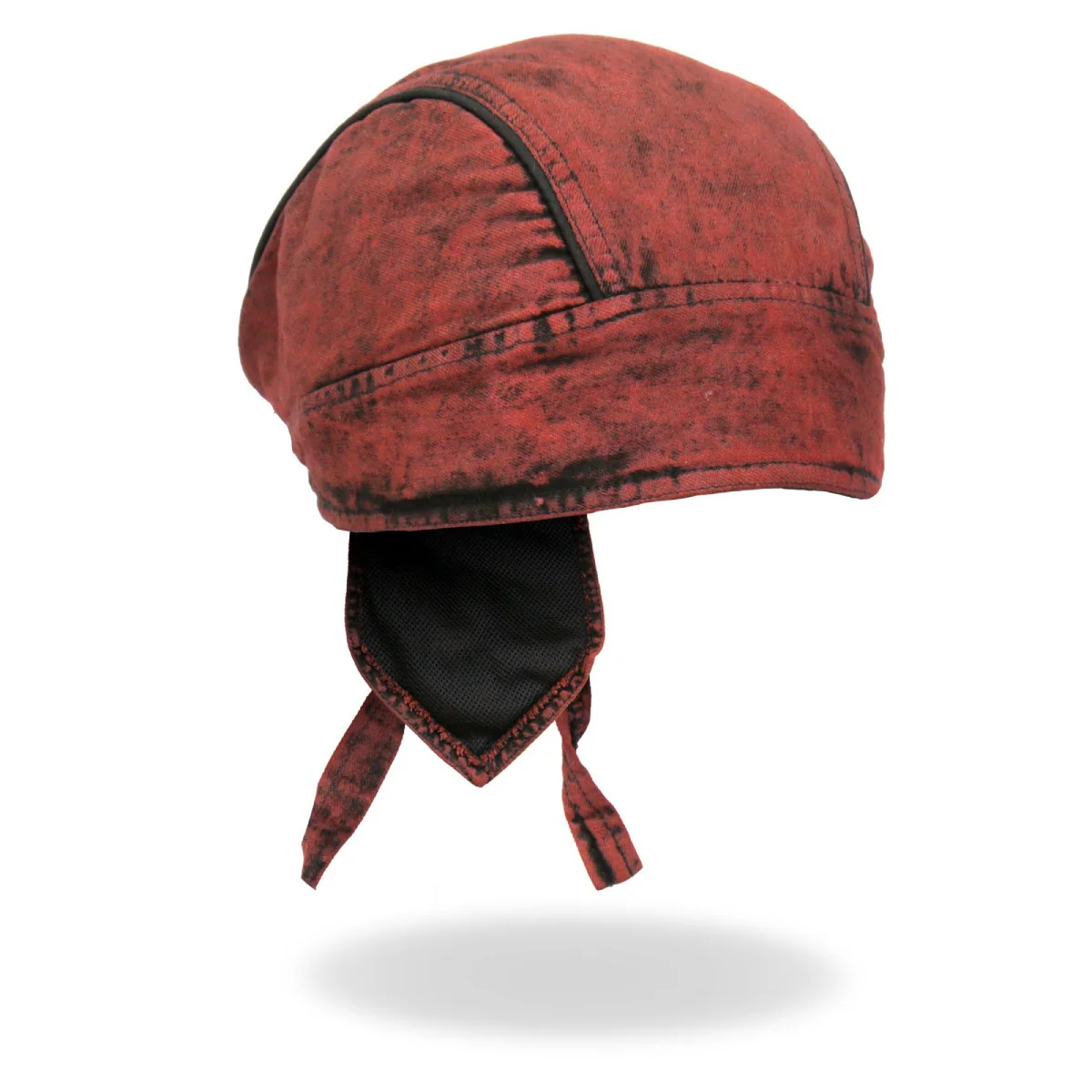 Hot Leathers HWH1106 Rust Dye Denim Headwrap - Image 3