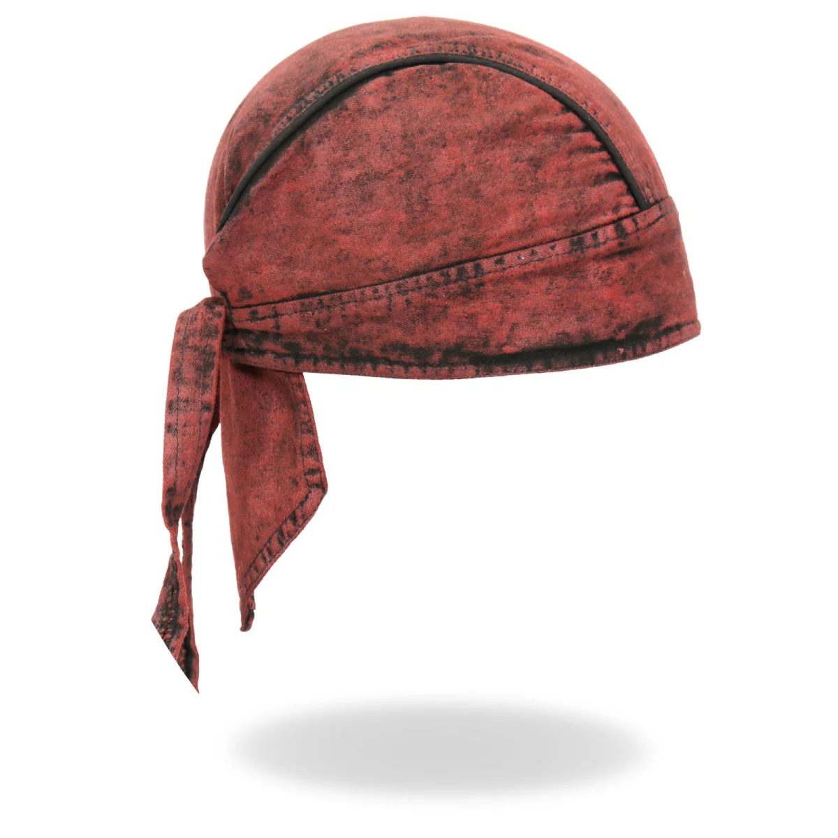 Hot Leathers HWH1106 Rust Dye Denim Headwrap - Image 4