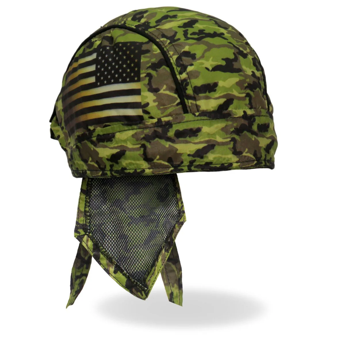 Hot Leathers HWH1112 Camo Flag Headwrap - Image 3