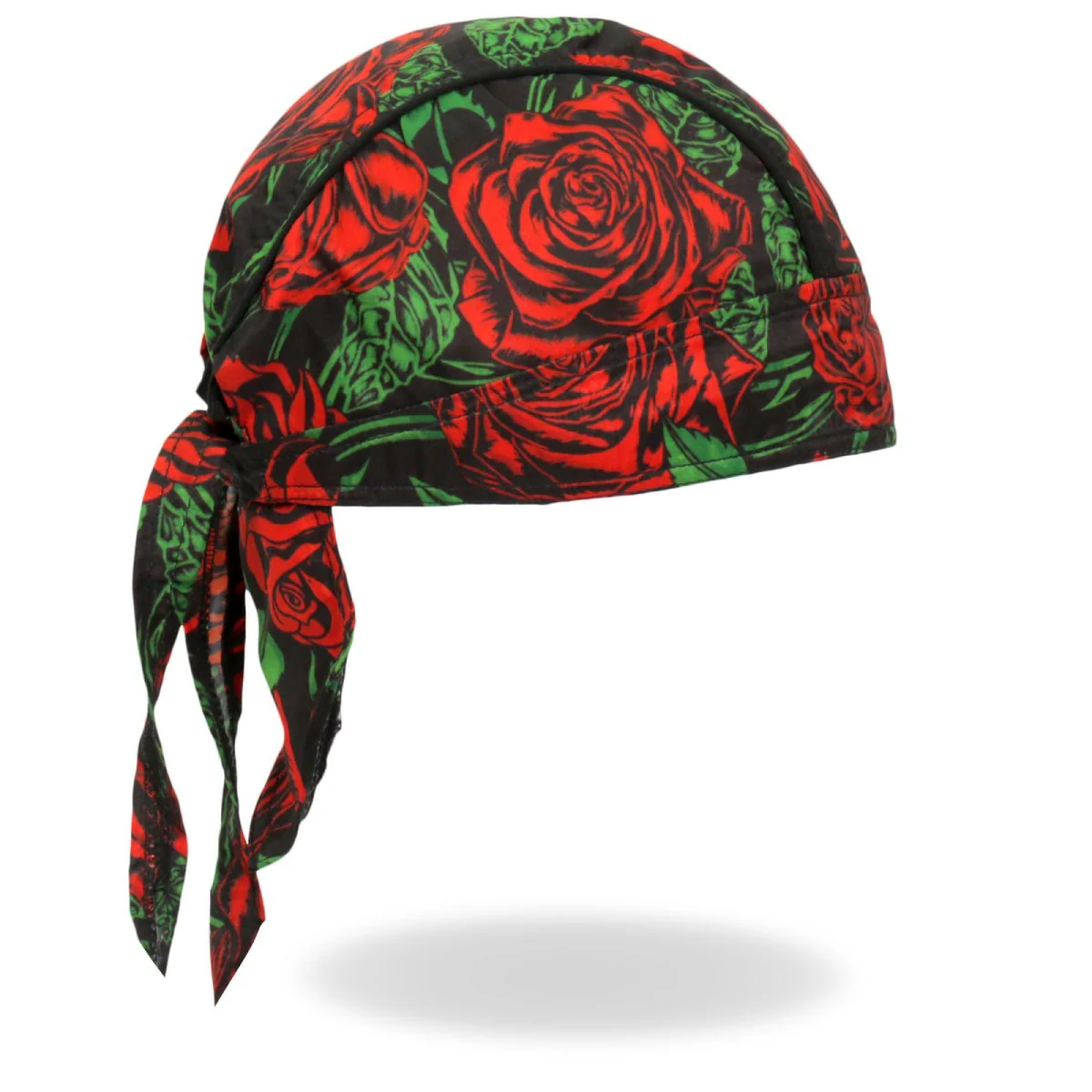 Hot Leathers HWH1119 Roses Headwrap - Image 4