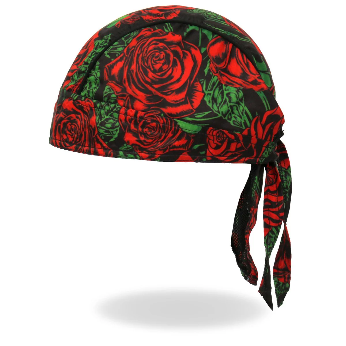 Hot Leathers HWH1119 Roses Headwrap - Image 6