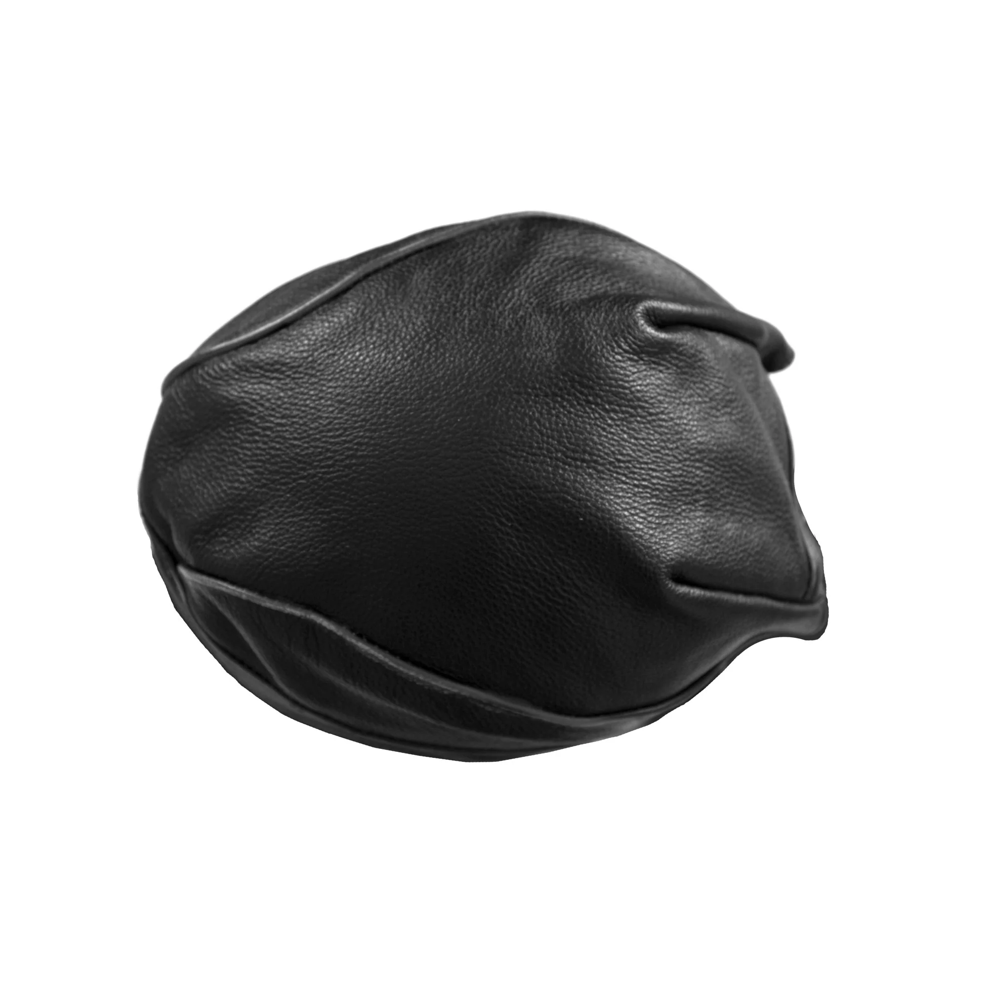 Hot Leathers HWL1009 Grey Rub-Off Seam Leather Headwrap - Image 7