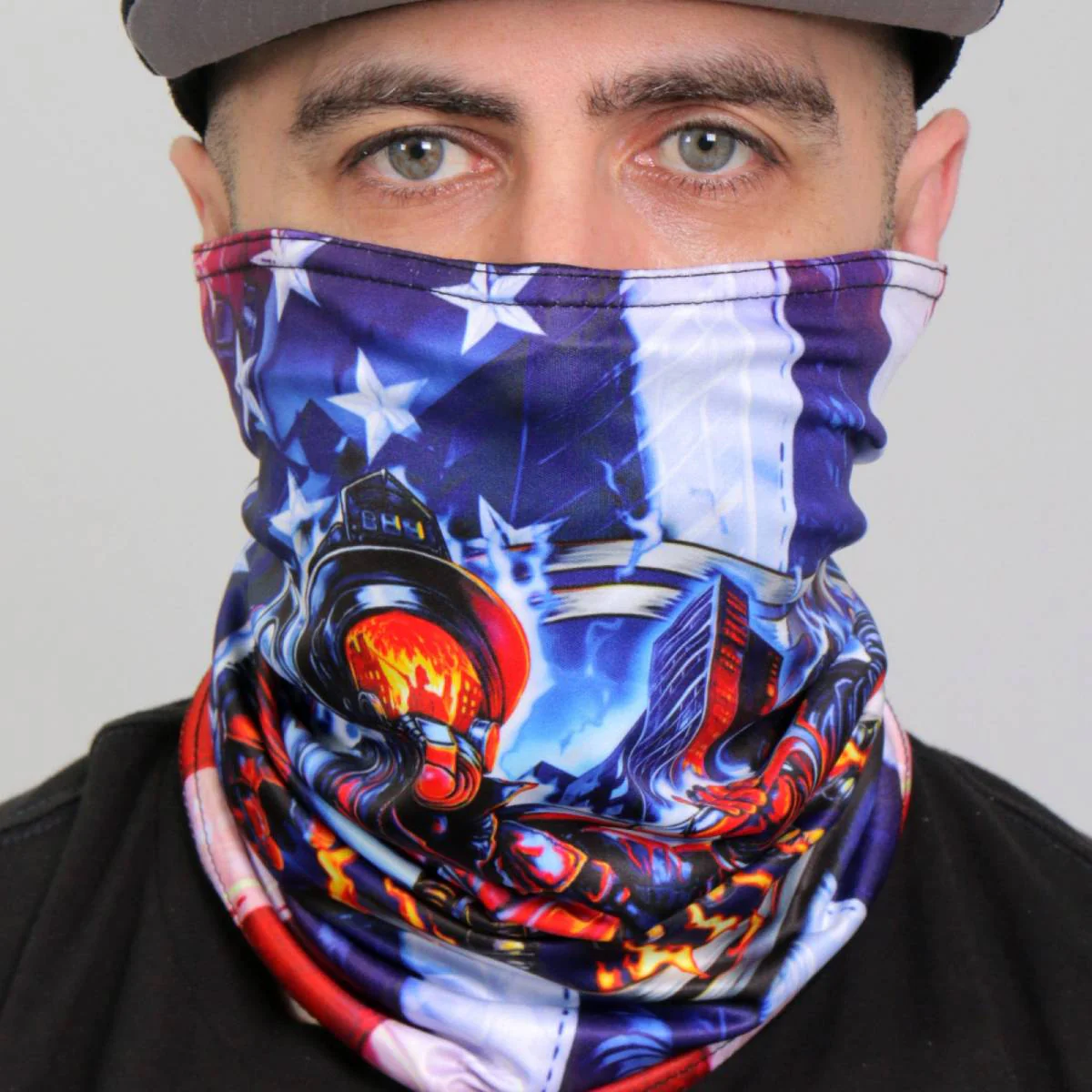 Hot Leathers HWN2030 Bravest Neck Gaiter - Image 2