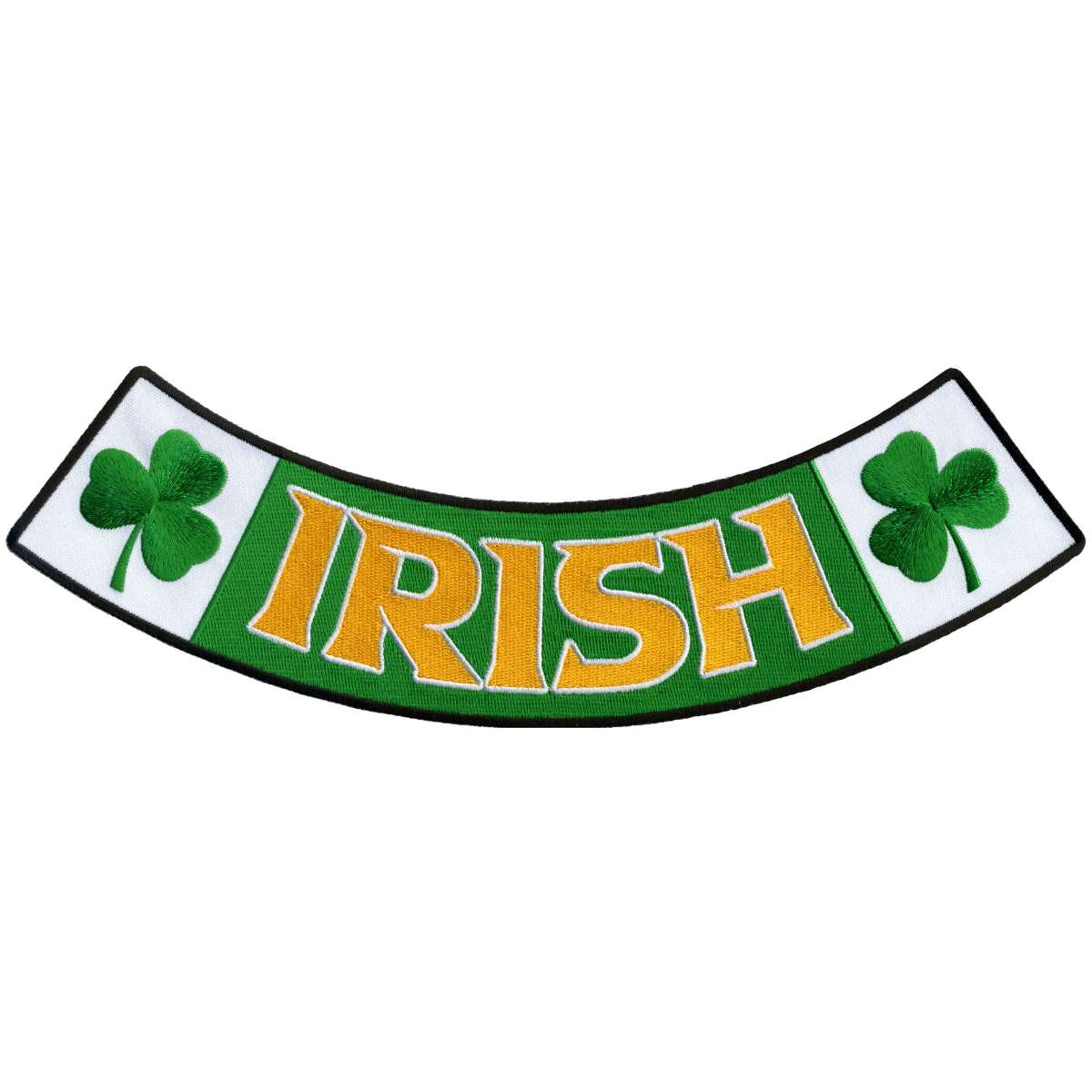 Hot Leathers Irish 12” X 3” Bottom Rocker Patch PPM5137