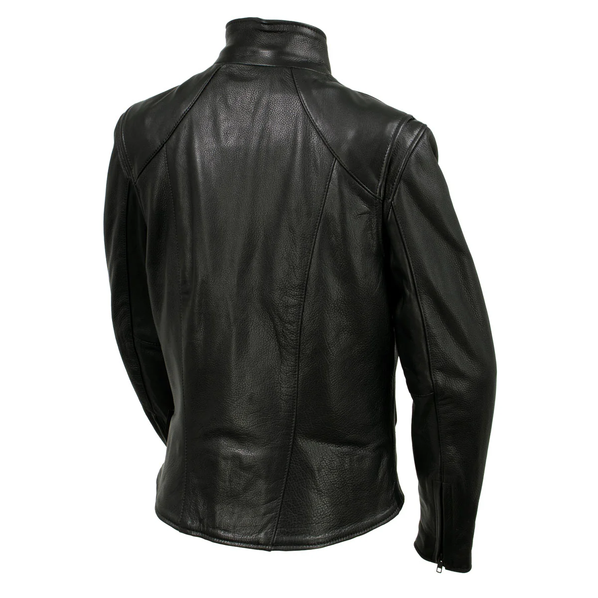 Hot Leathers JKL5003 USA Made Women's 'Serene' Black Clean Cut Premium Leather Jacket - Image 10