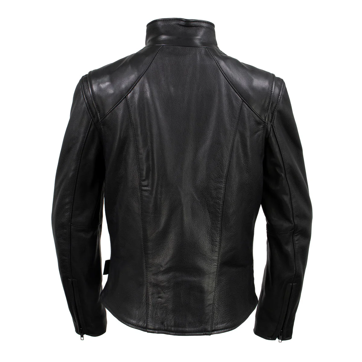 Hot Leathers JKL5003 USA Made Women's 'Serene' Black Clean Cut Premium Leather Jacket - Image 9