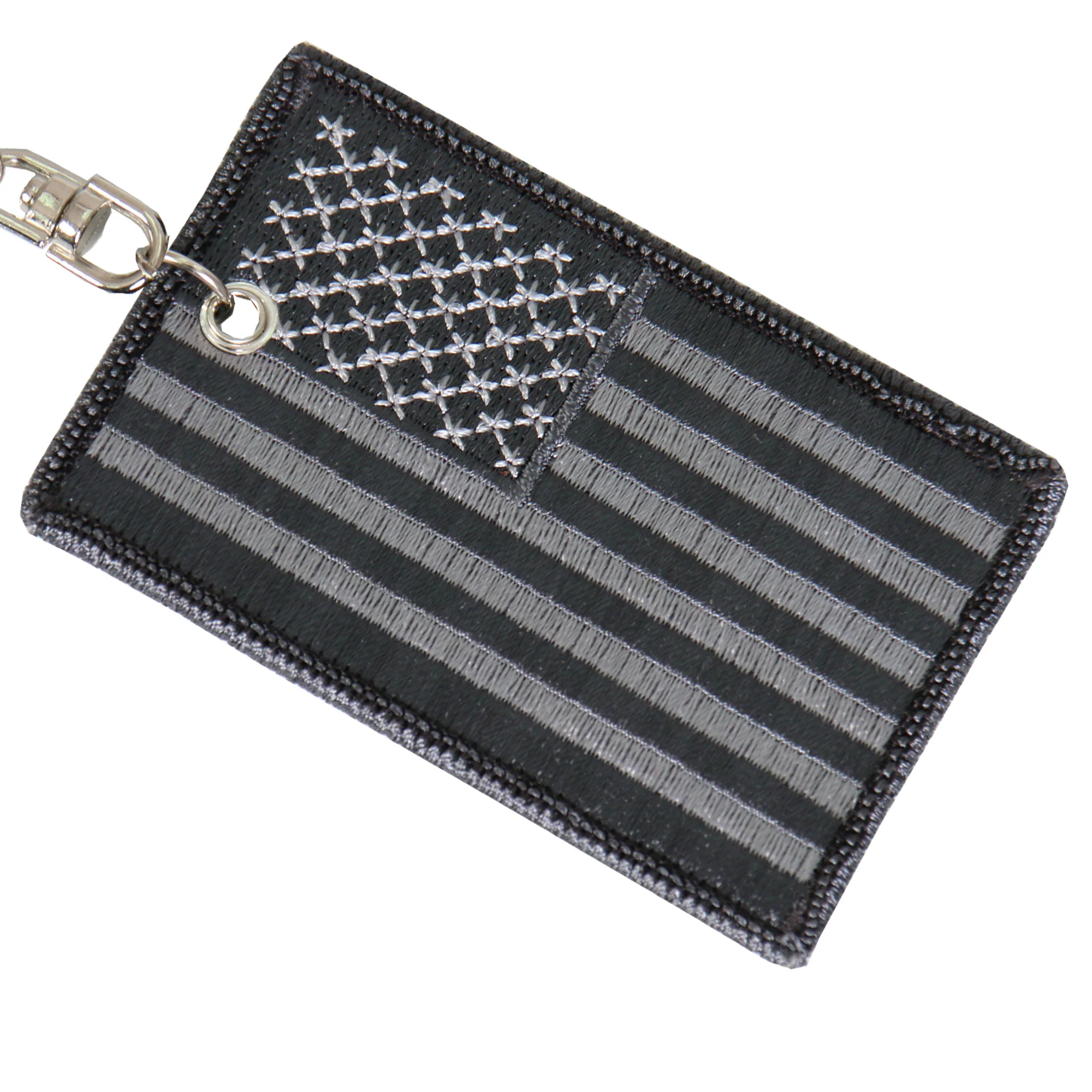 Hot Leathers KCH1059 Urban American Flag Keychain - Image 2