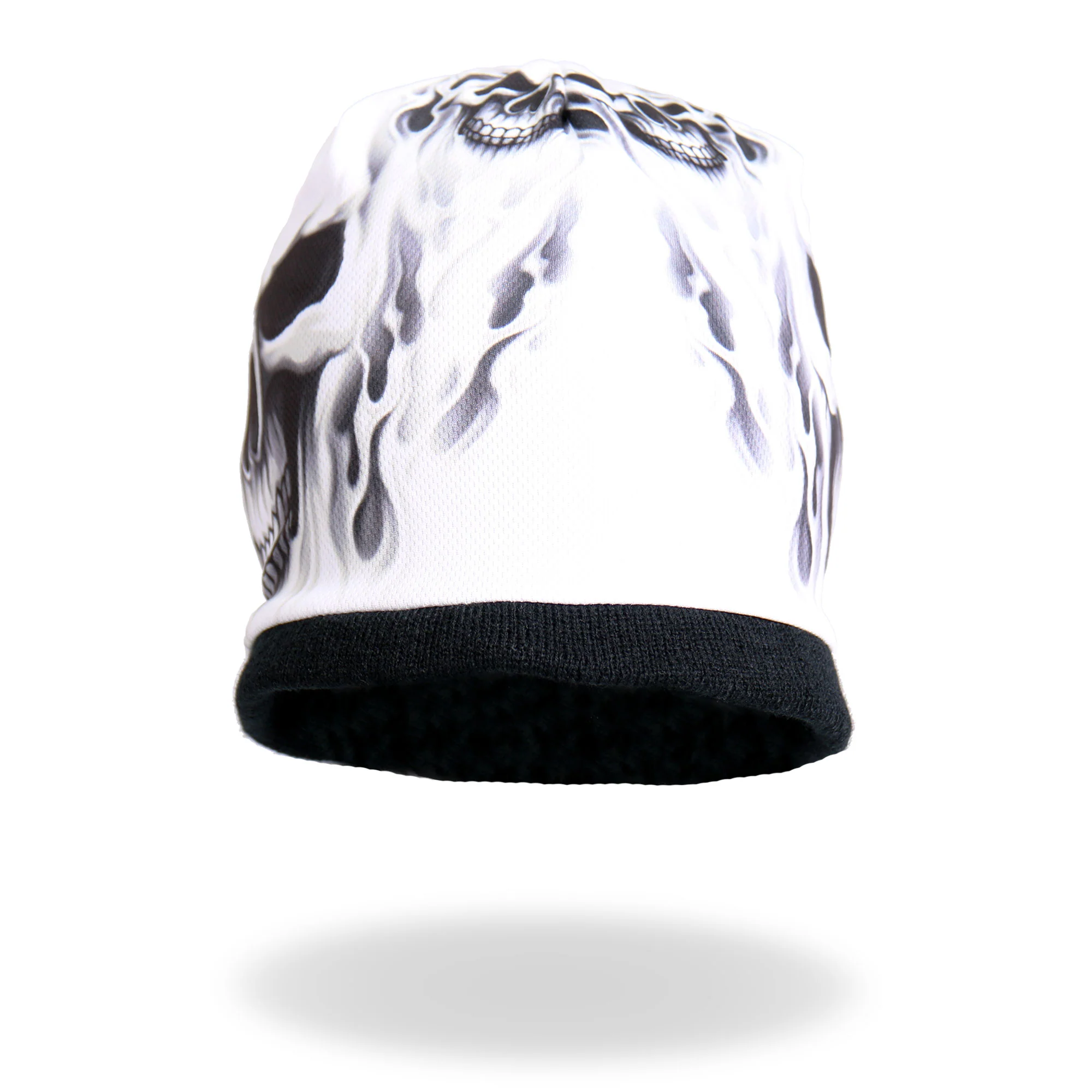 Hot Leathers KHC1001 Ghost Skull Sublimated Beanie - Image 2
