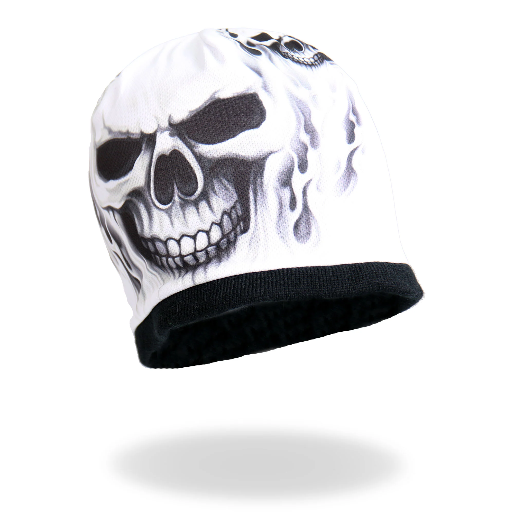 Hot Leathers KHC1001 Ghost Skull Sublimated Beanie - Image 3