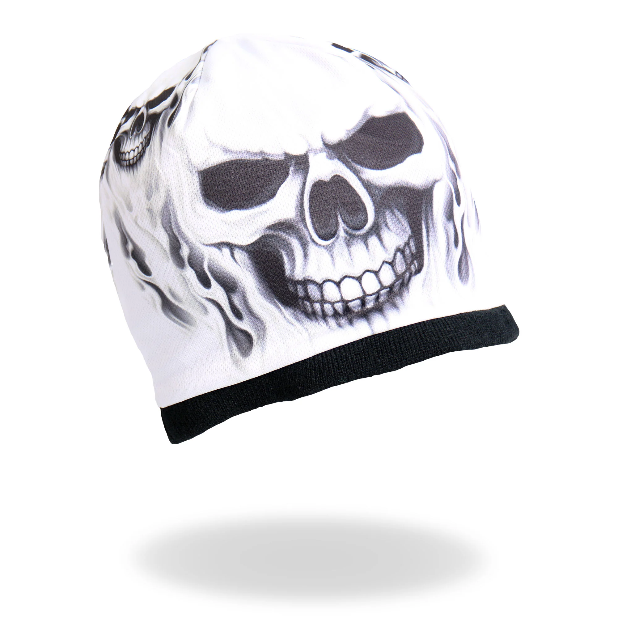 Hot Leathers KHC1001 Ghost Skull Sublimated Beanie - Image 4